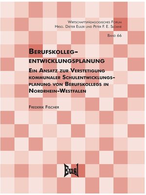 cover image of Berufskollegentwicklungsplanung
